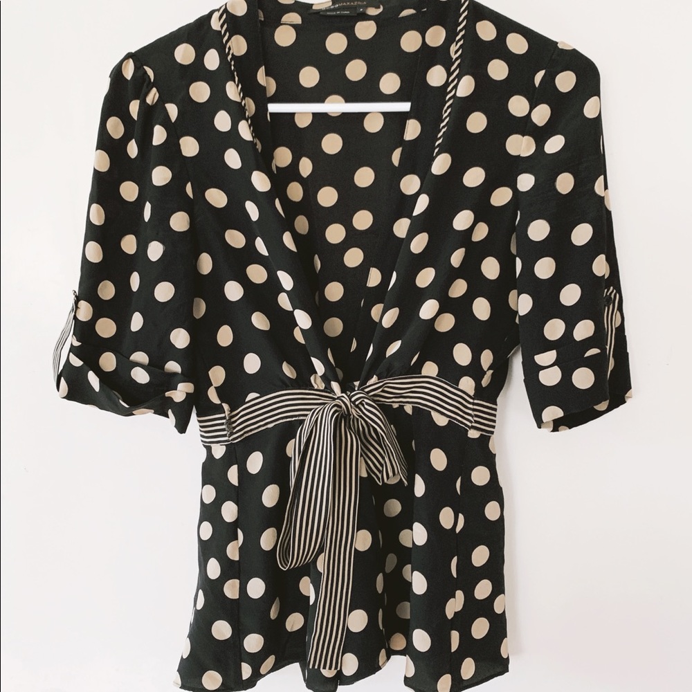 BCBGMaxazaria 100% Silk Blouse